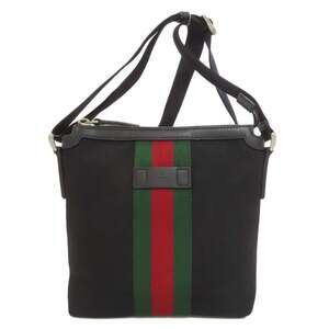 Gucci 631195 Outlet Sherry Line Shoulder Bag Canvas Women's GUCCI